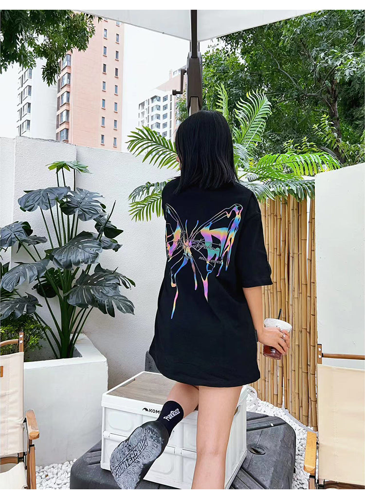 BJHG 3M Reflective Butterfly Tee