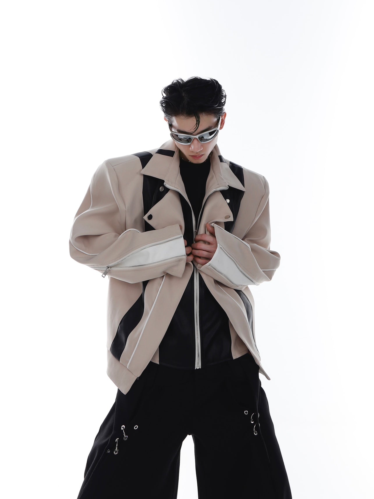CulturE Spliced Biker Jacket