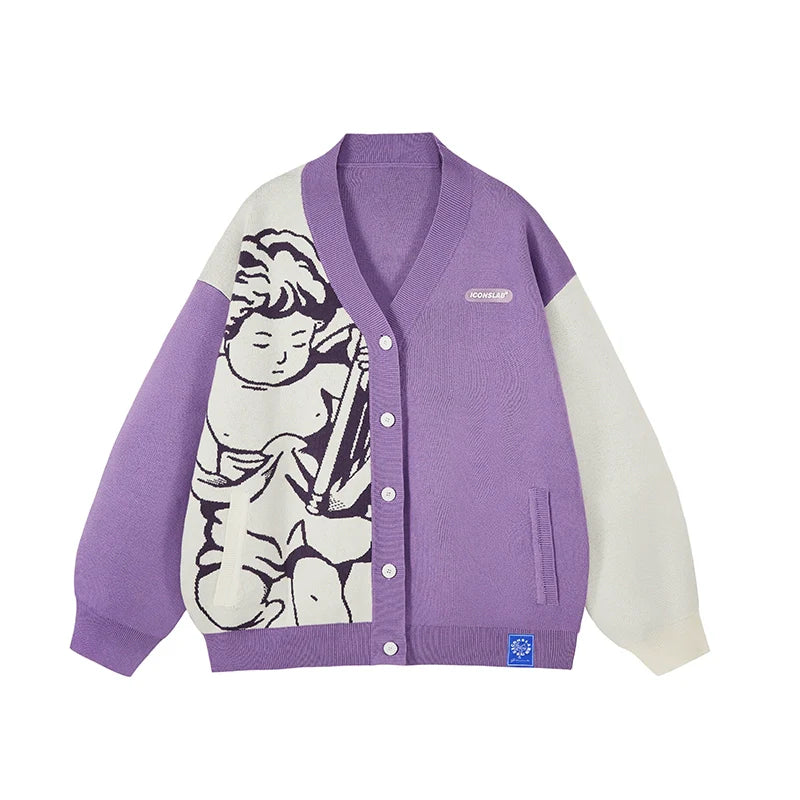 ICONSLAB "Singing Angel" Cardigan