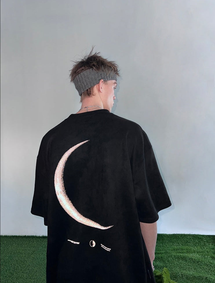 BJHG 3M Reflective Crescent Moon Tee