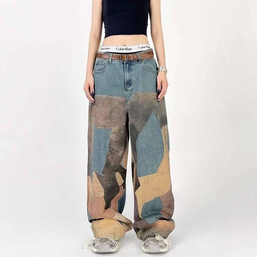 HJK Exclusive "Surrealism" Deconstructed Jeans