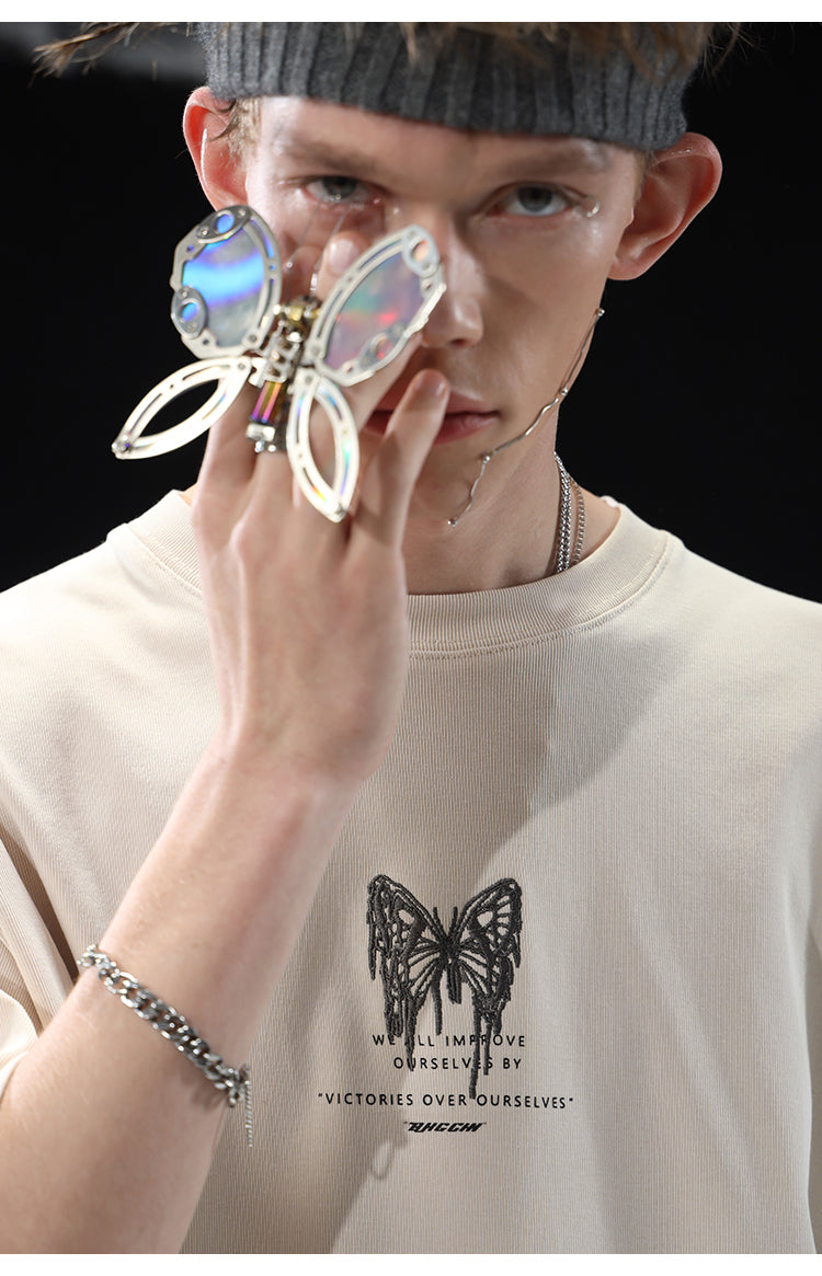 BJHG 3M Reflective Butterfly Tee