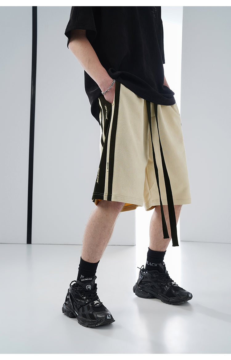 BJHG Velour Wideleg Lounge Shorts