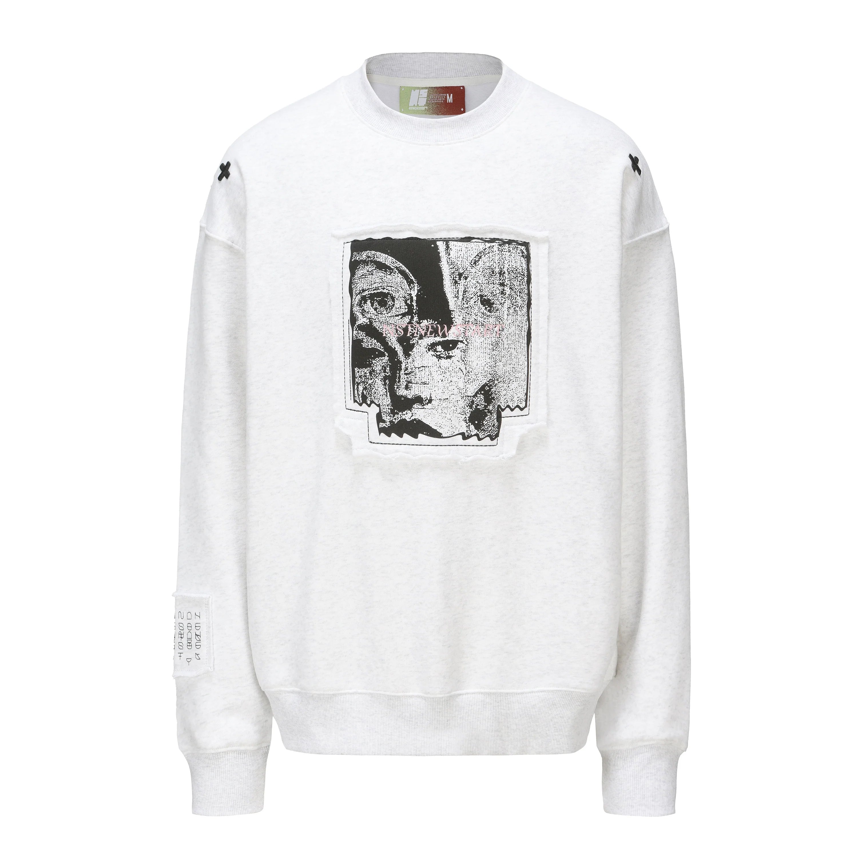 NSTNEW START "Visions" Collage Sweater