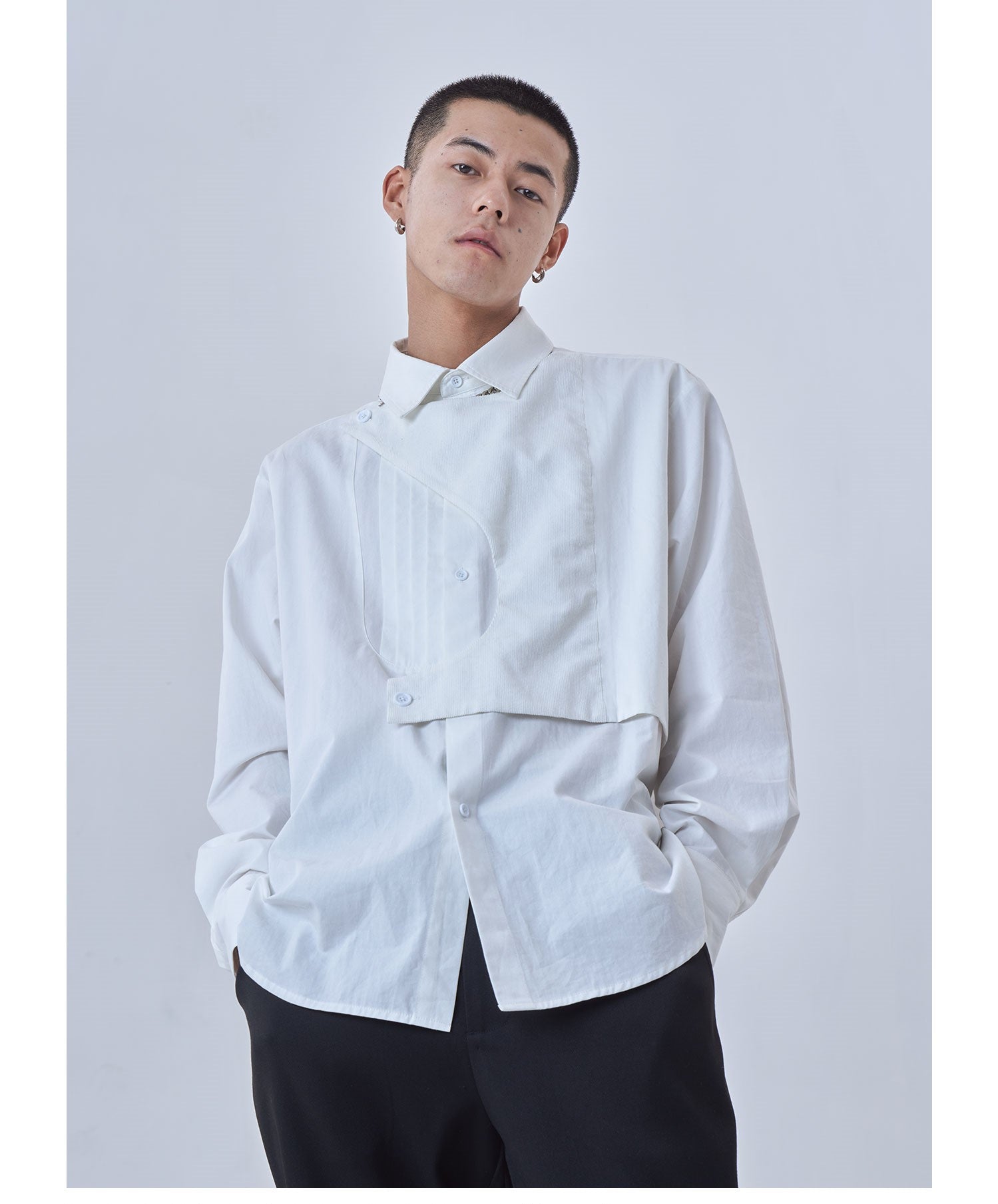 PCLP Deconstructed Long Sleeve Polo