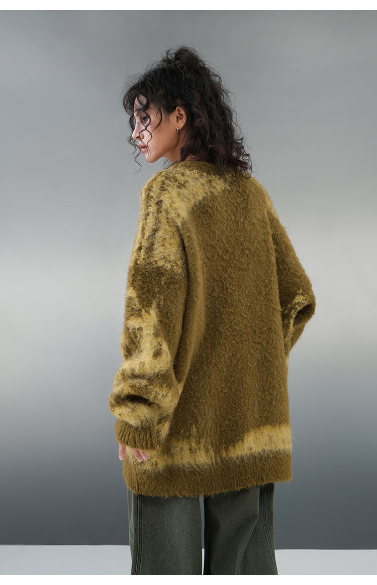 BJHG Textured Jacquard Sweater