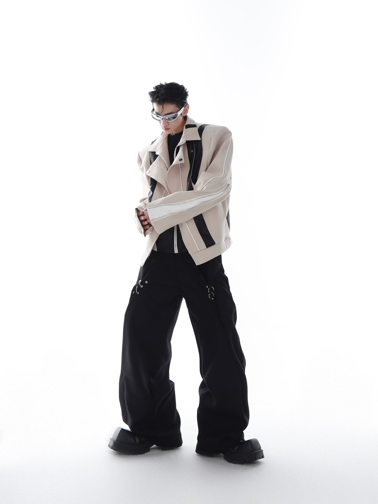 CulturE Spliced Biker Jacket