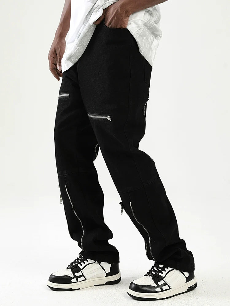 NOSAW Parallel Zip Jeans