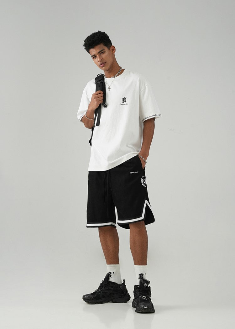 BJHG Contrast-Lined Lounge Shorts