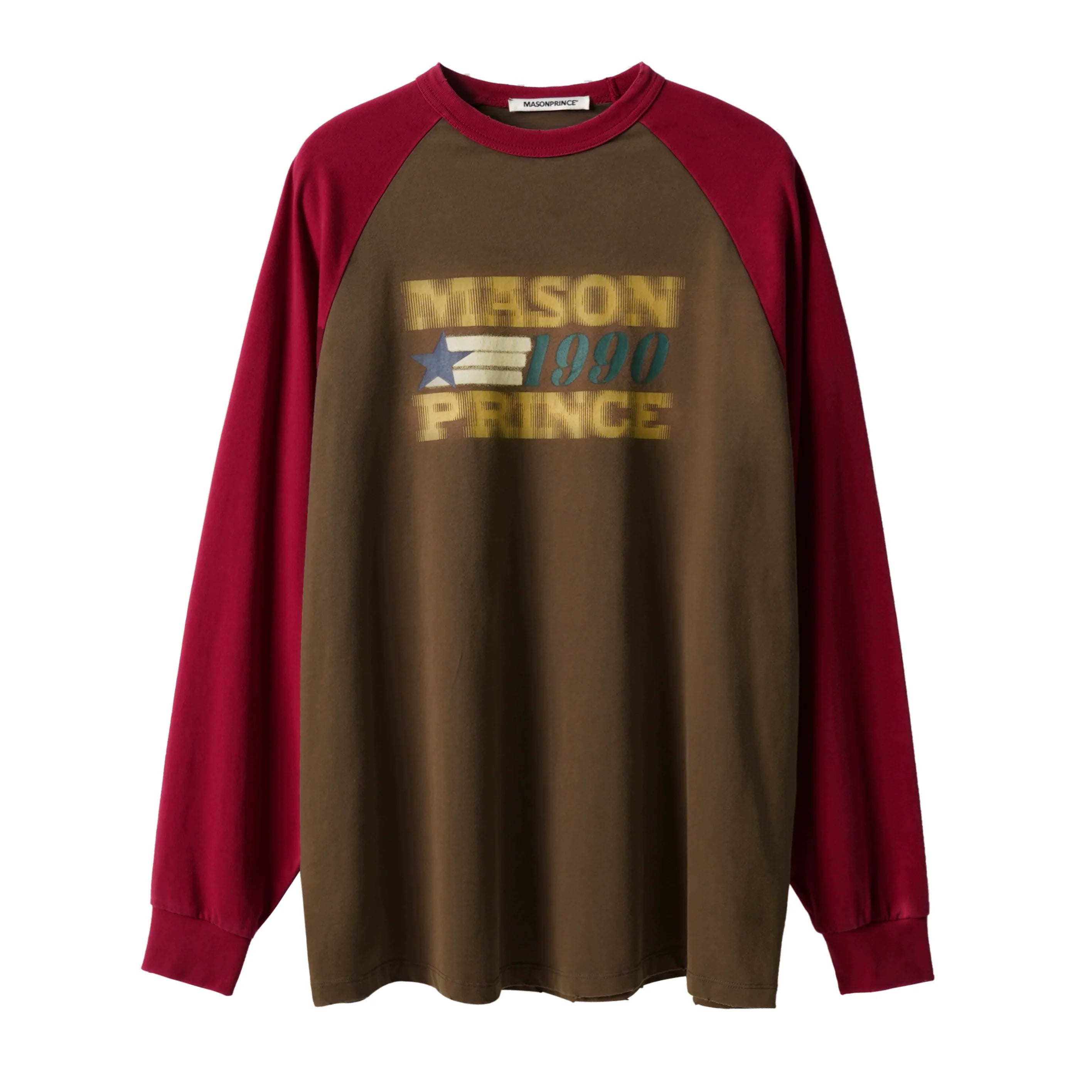 MASONPRINCE "1990" Contrast Long Sleeve