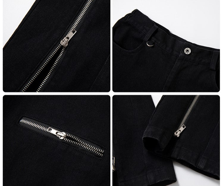 NOSAW Parallel Zip Jeans