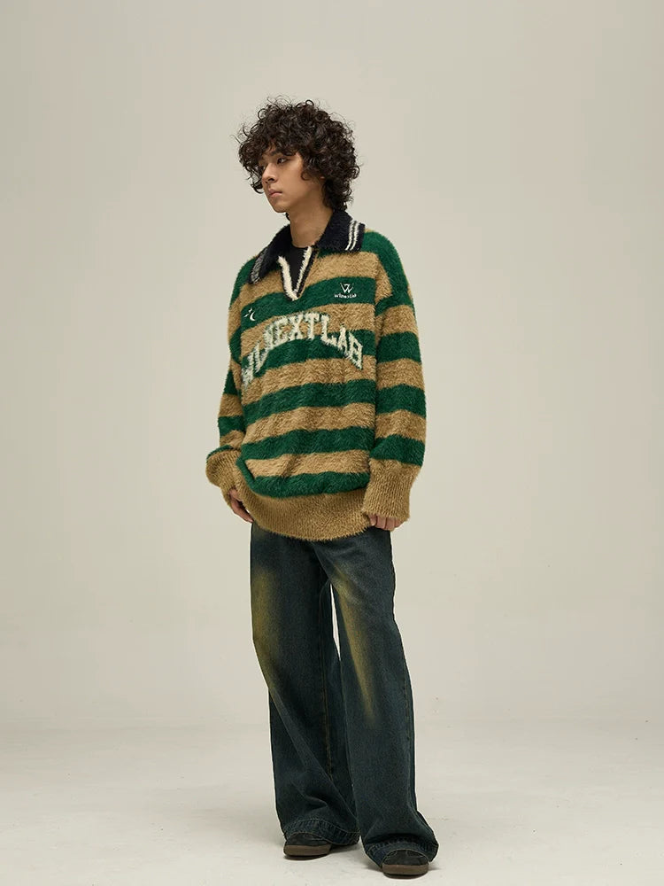 WLNEXT Logo Collared Sweater