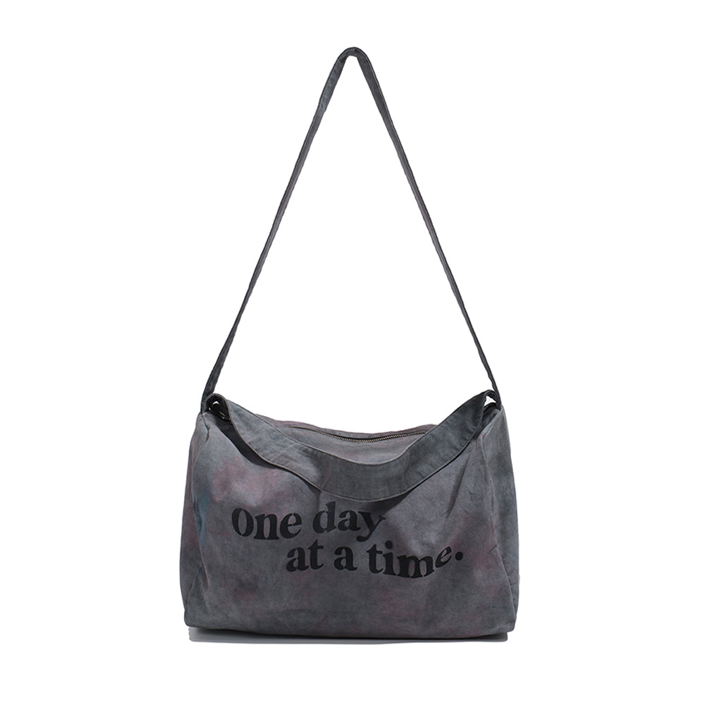 TZ "one day at a time" Rugged Handbag