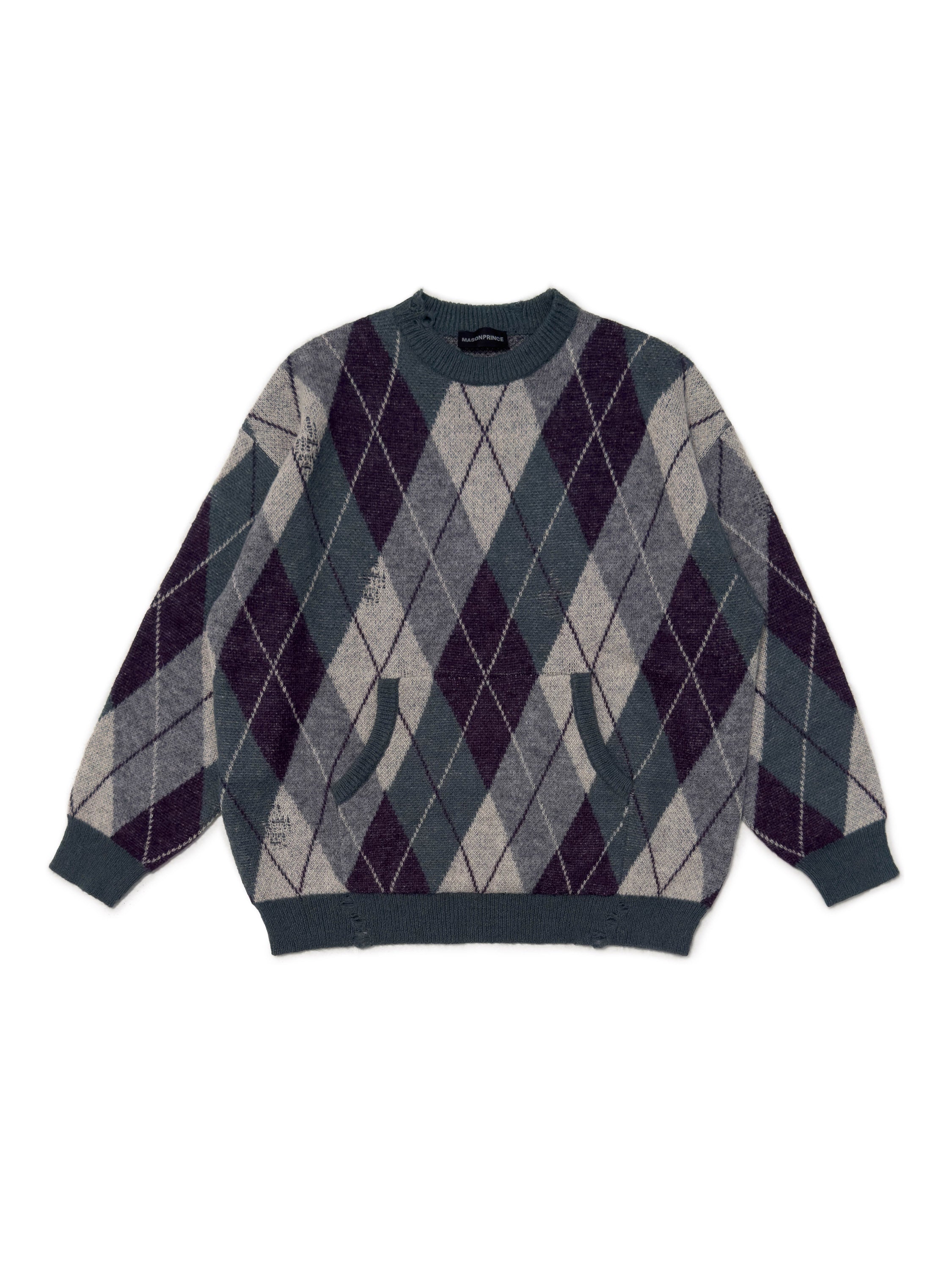 MASONPRINCE Argyle Sweater