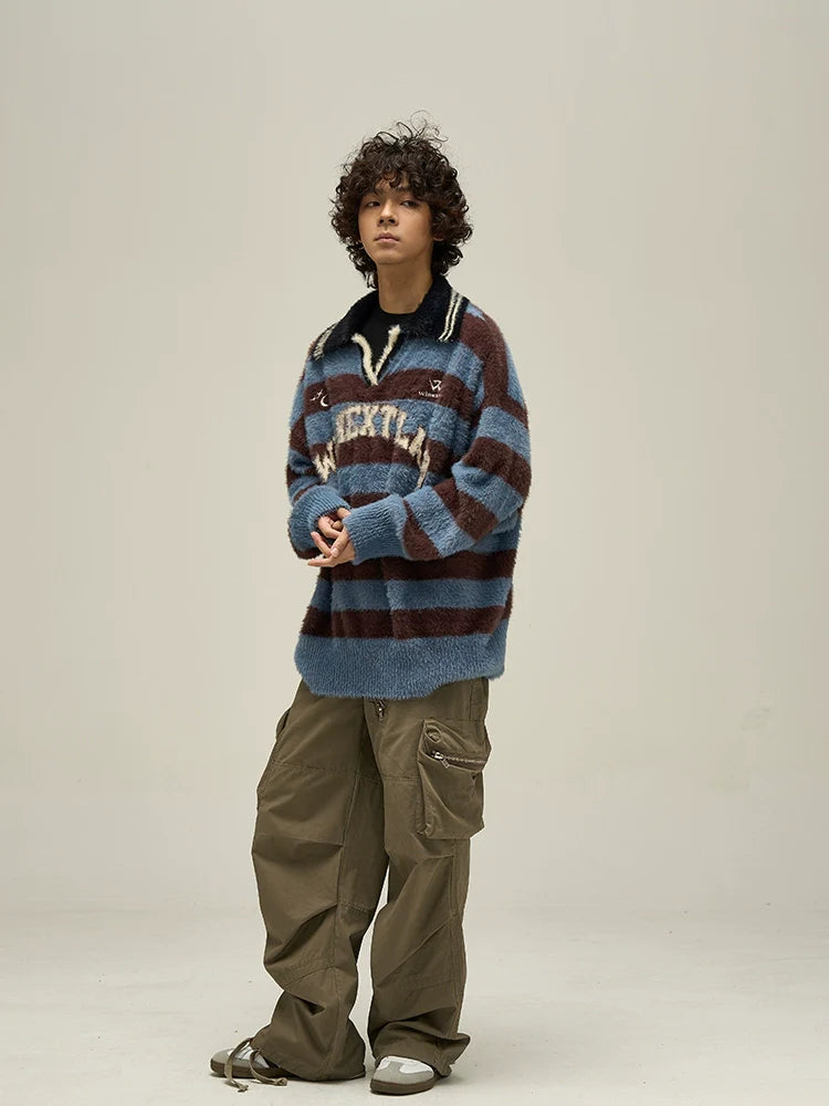 WLNEXT Logo Collared Sweater