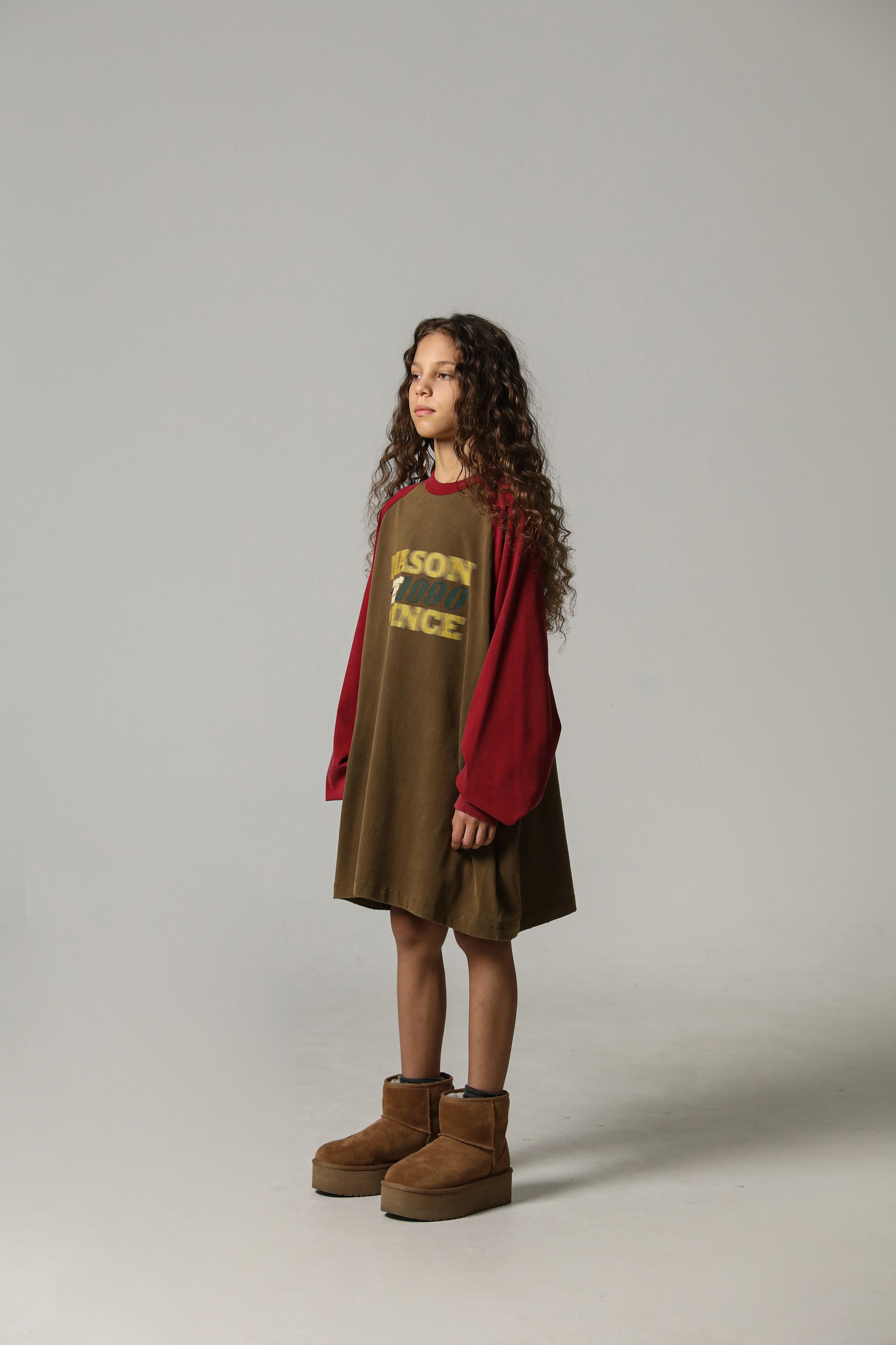 MASONPRINCE "1990" Contrast Long Sleeve