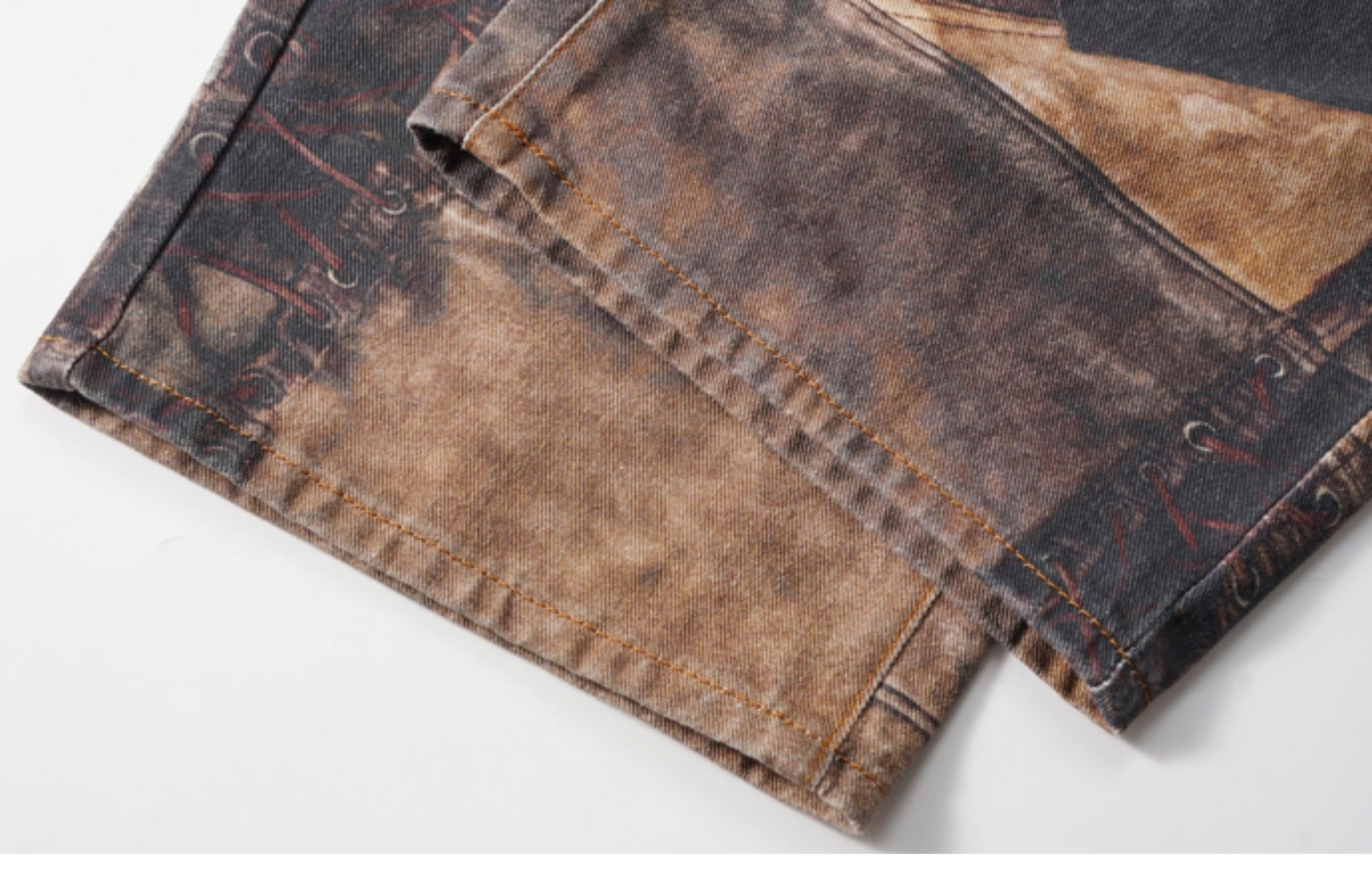 HJK Exclusive "Abstract" Deconstructed Jeans