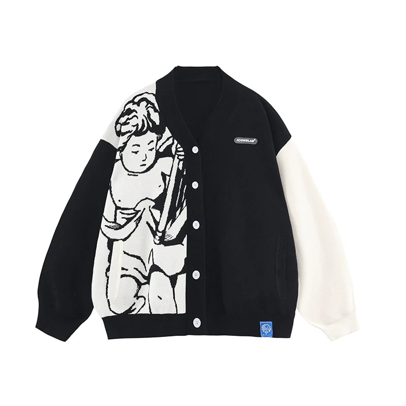 ICONSLAB "Singing Angel" Cardigan