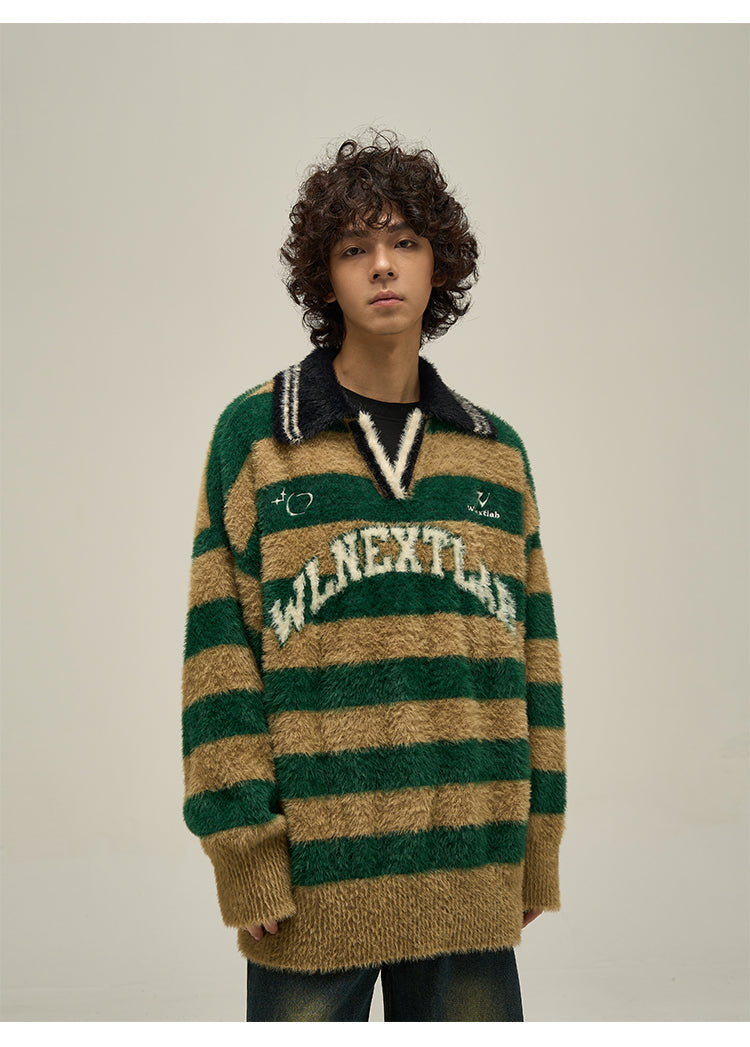 WLNEXT Logo Collared Sweater