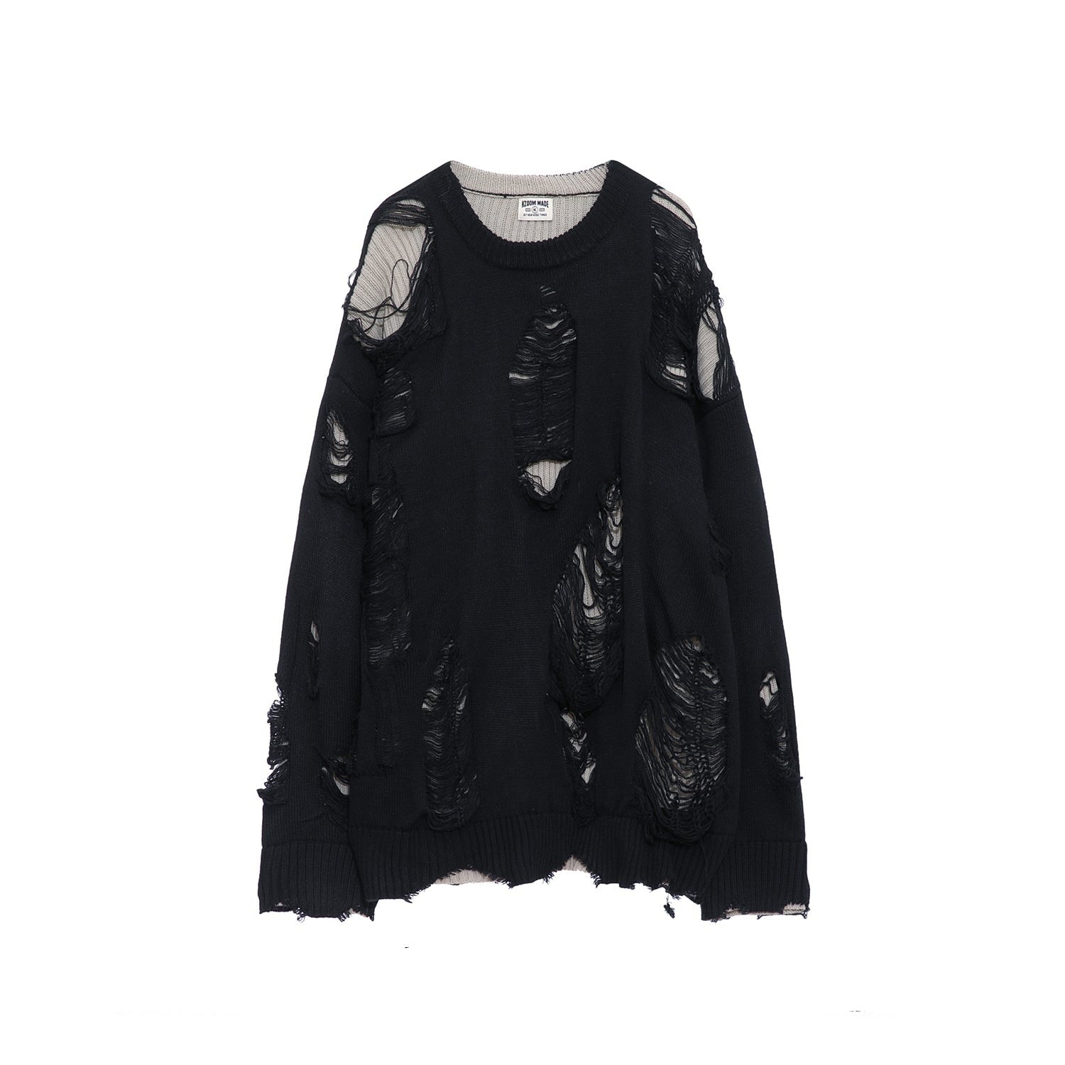 MaxDstr Ripped Grunge Sweater