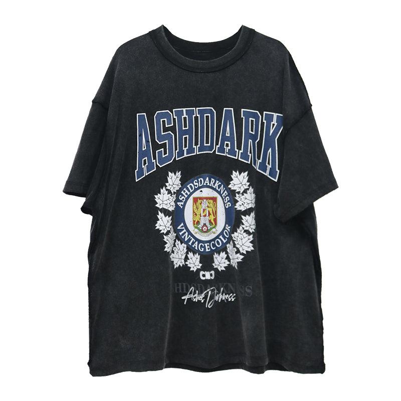 Ash Dark VNTG Collegiate Tee