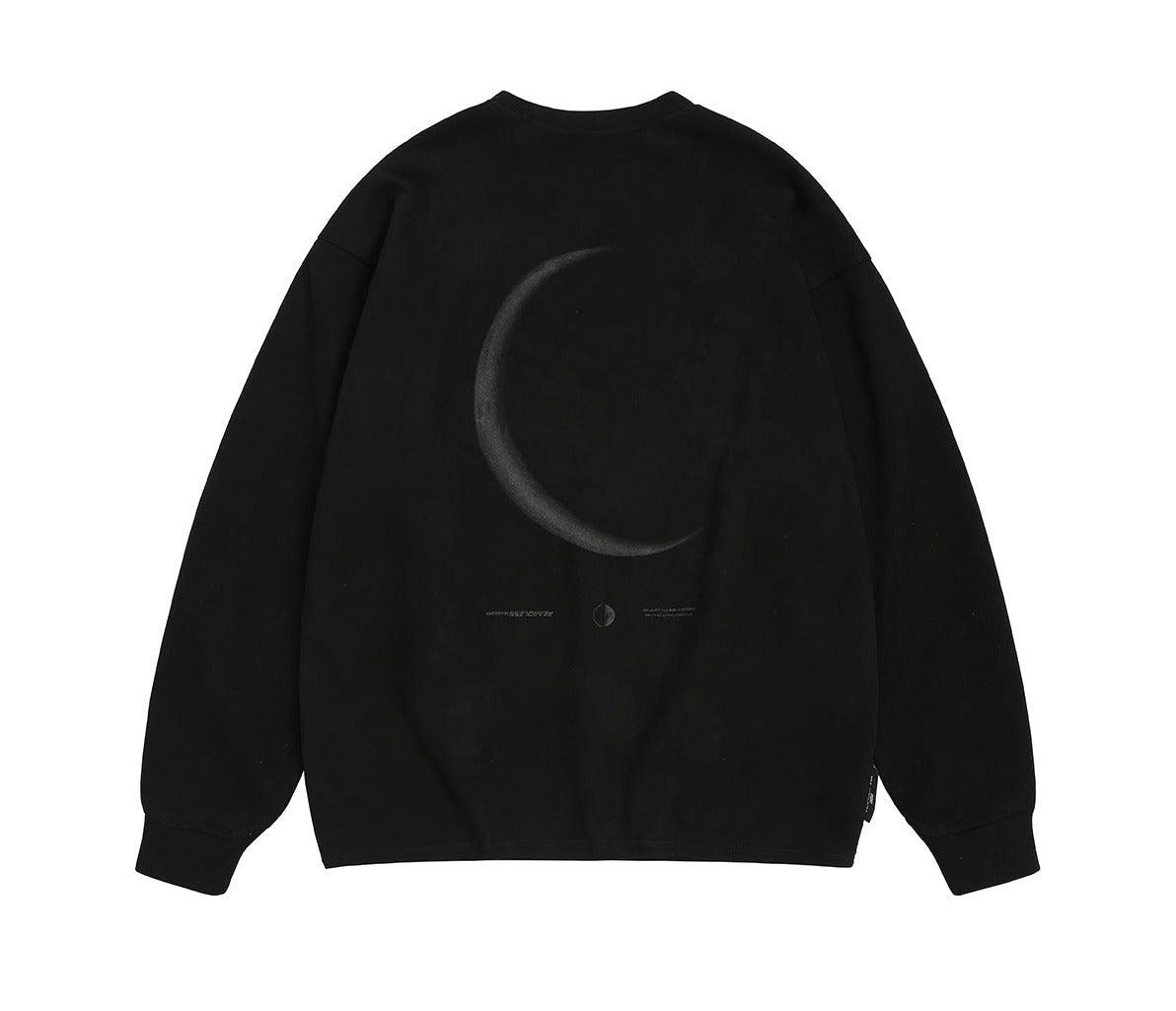BJHG 3M Reflective Crescent Moon Sweatshirt