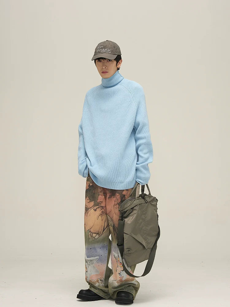 HJK Exclusive Oil Painted Jeans