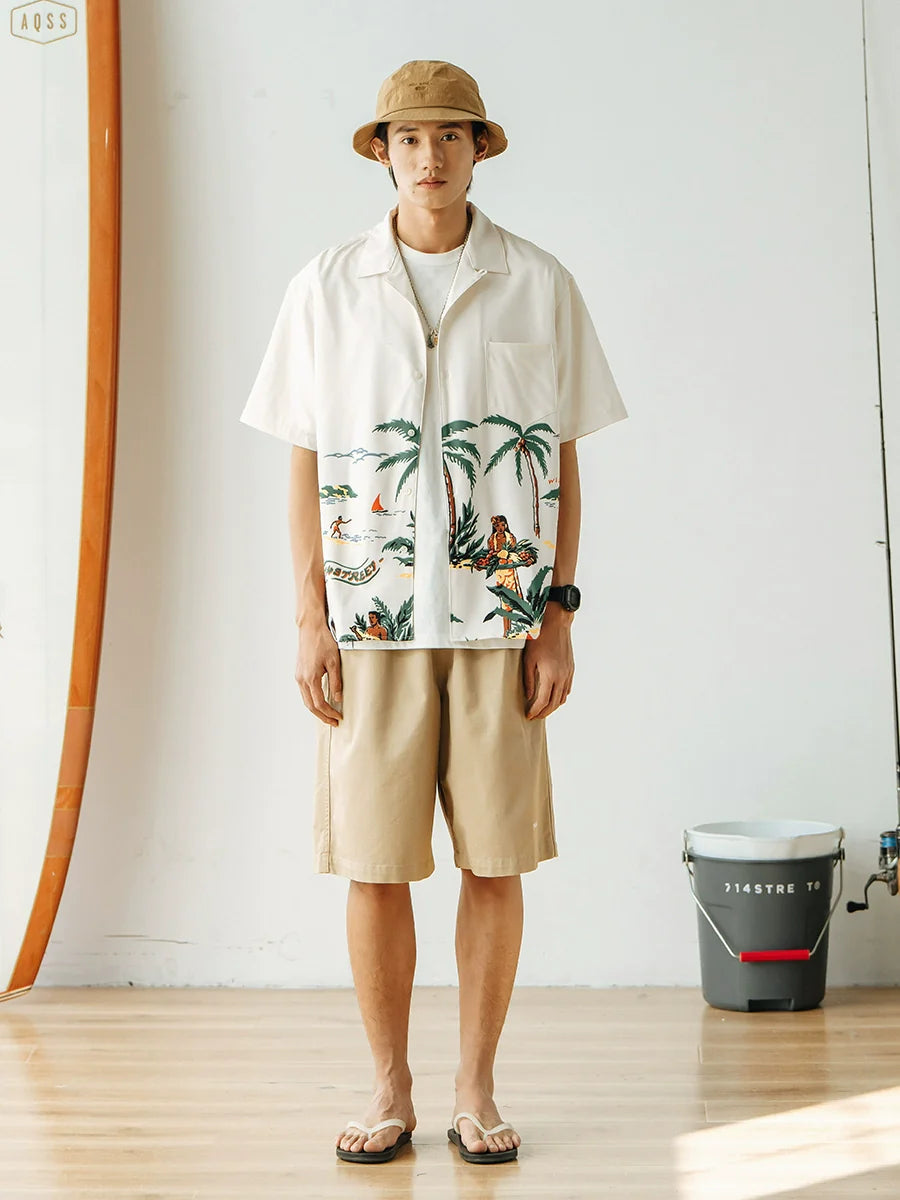 714street "Breeze" Button-Up Shirt