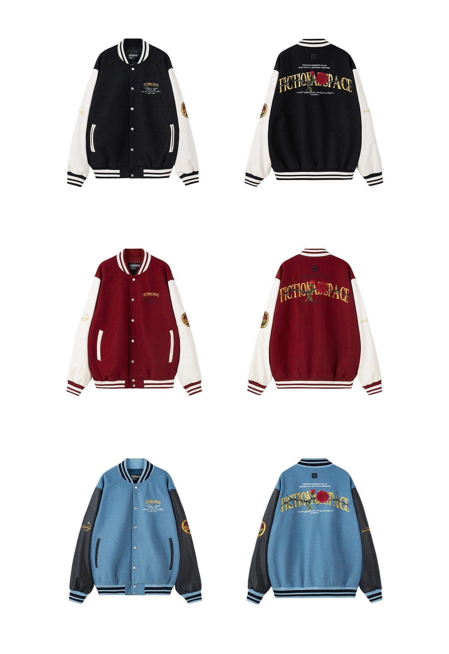 PCLP "Roses & Thorns" Varsity Jacket