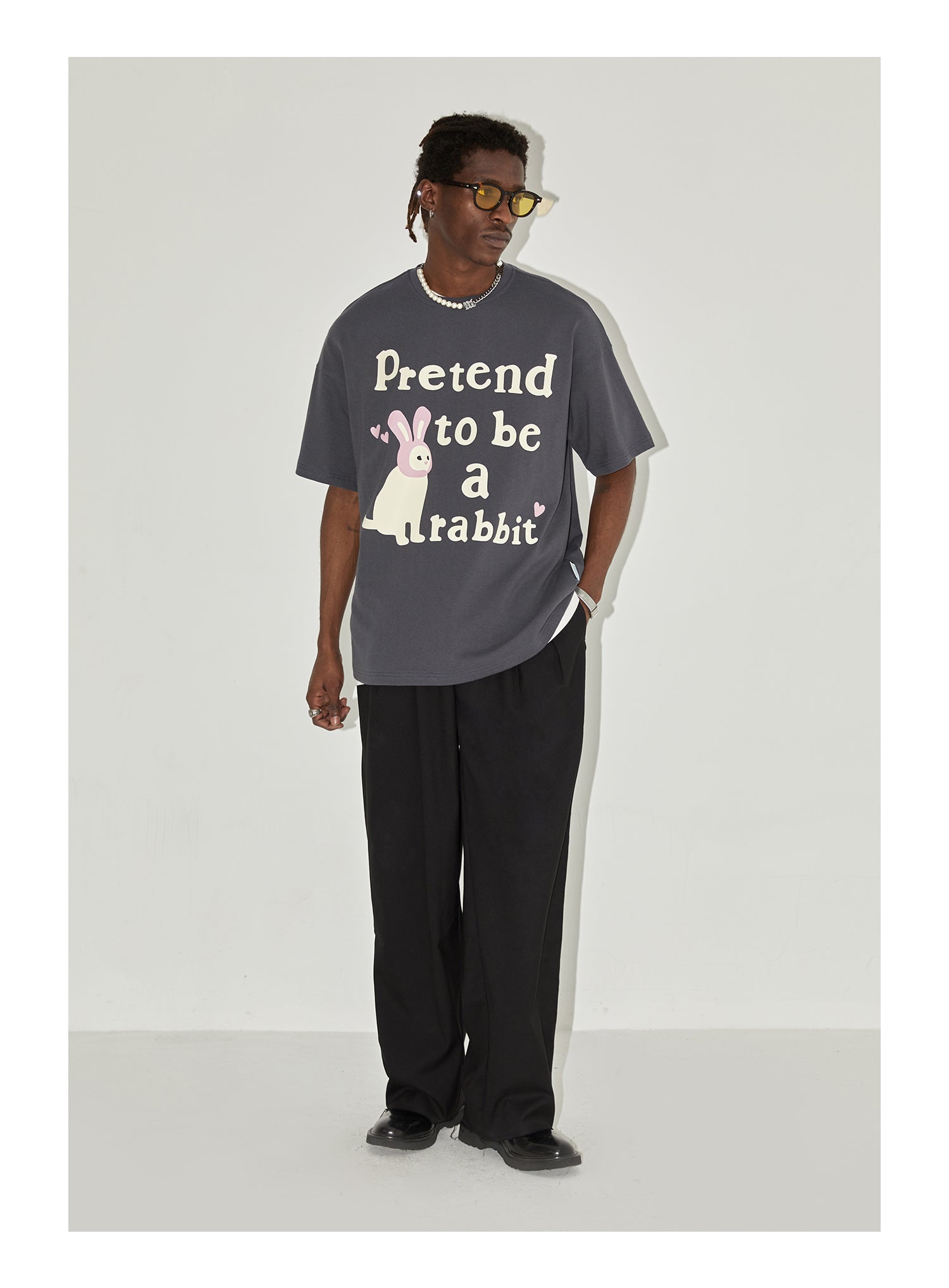 EMPTY REFERENCE "Pretend To Be a Rabbit" Tee