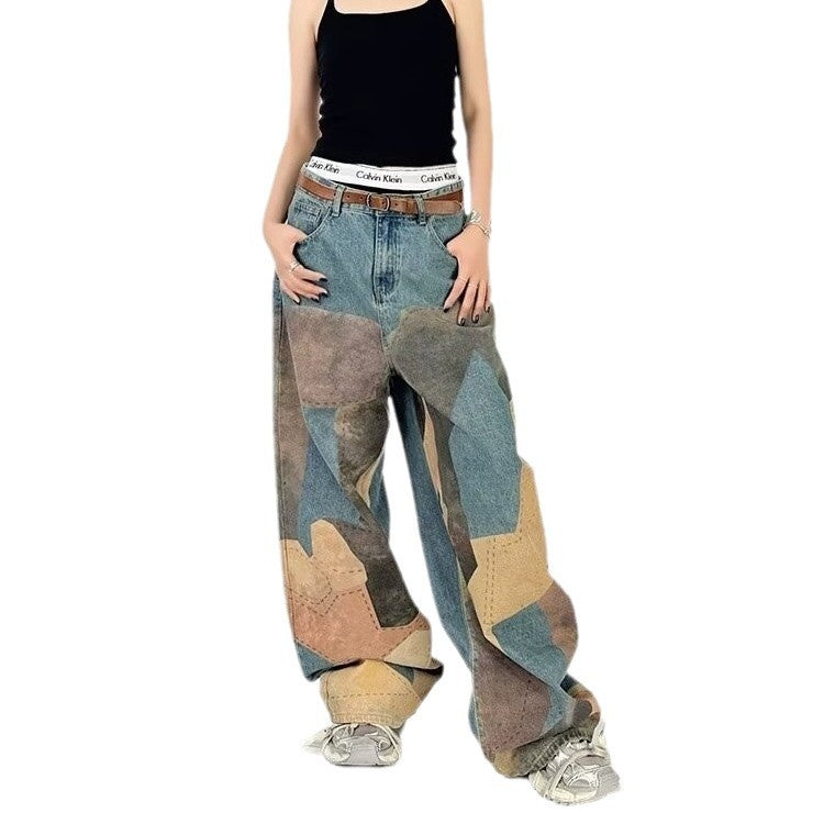 HJK Exclusive "Surrealism" Deconstructed Jeans