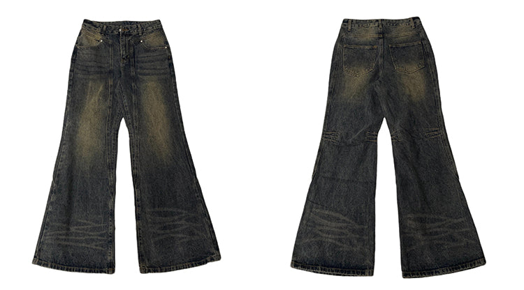 "Faded N Flared" Denim Jeans