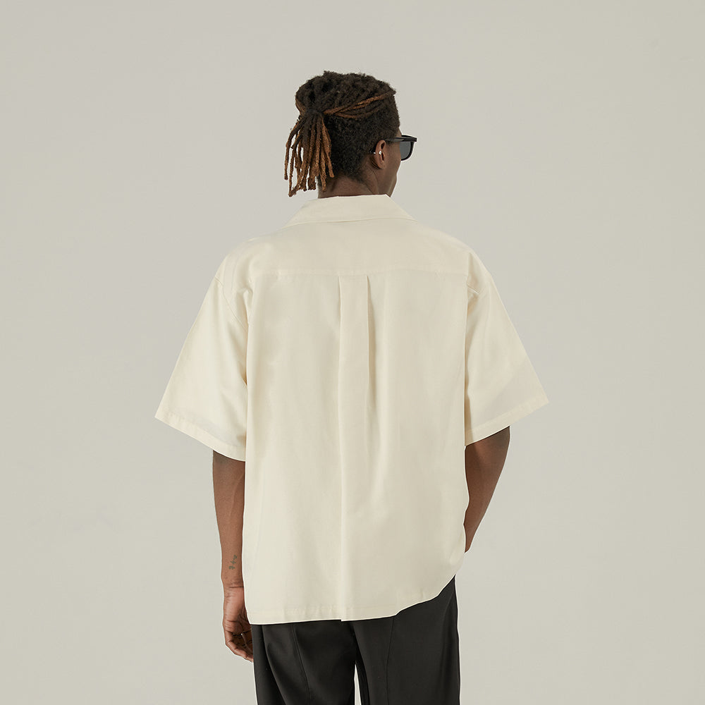 EMPTY REFERENCE Off-White Button-Up Shirt