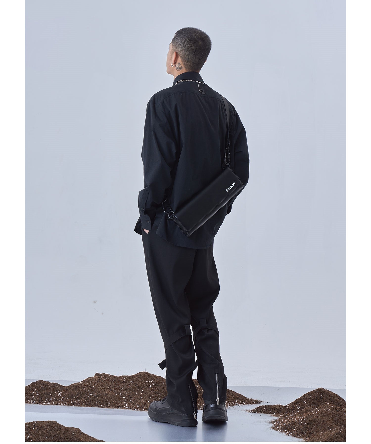 PCLP Deconstructed Long Sleeve Polo