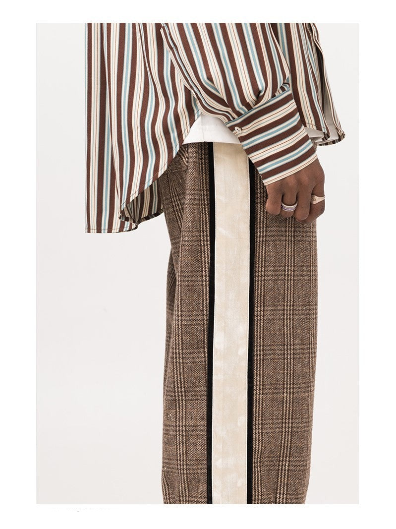 EMPTY REFERENCE Plaid Trousers