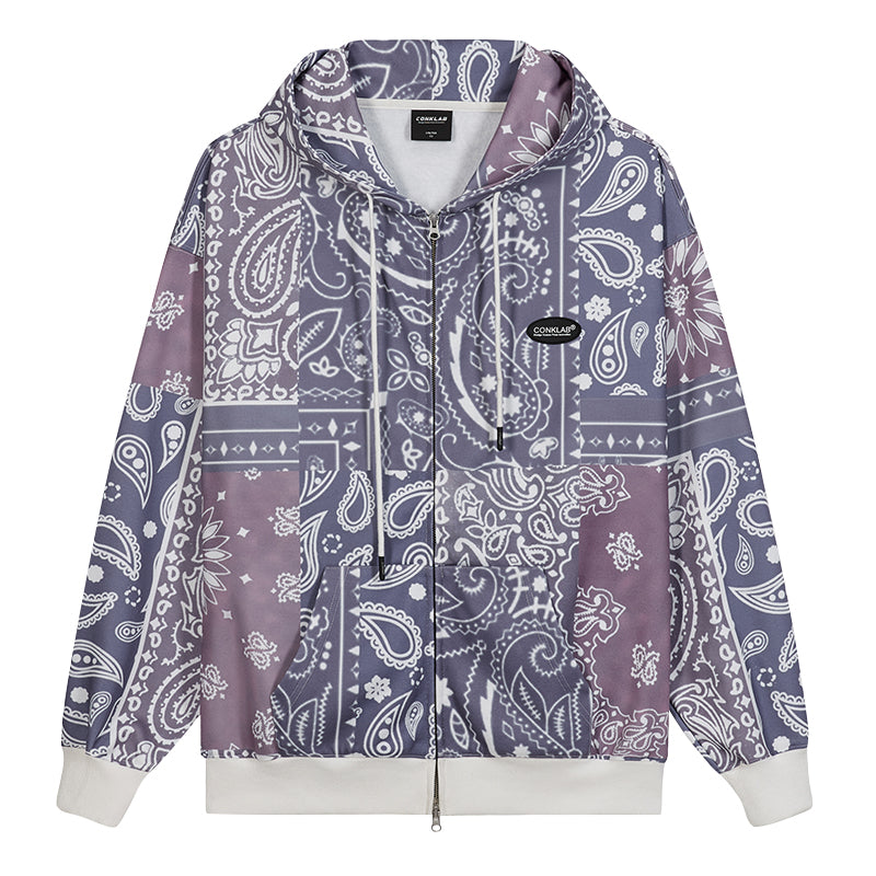 CONKLAB Bandana Zip Up Jacket