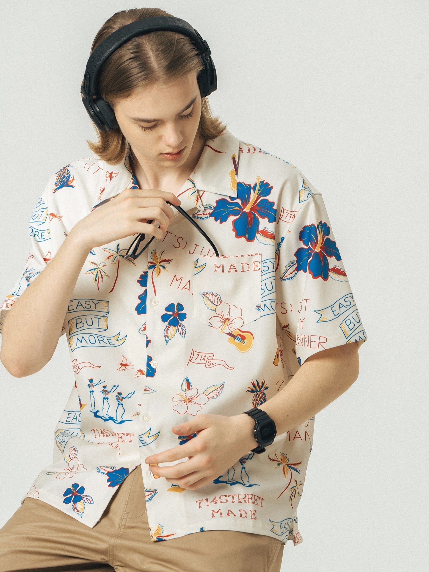 714street "Luau" Button-Up Shirt