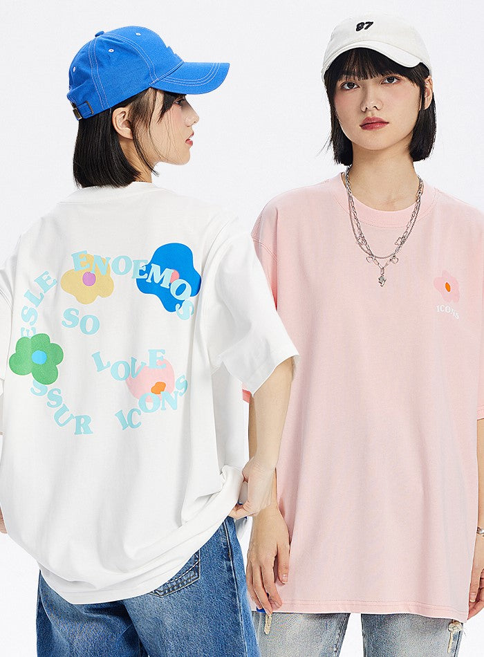 ICONSLAB Flower Garden Tee