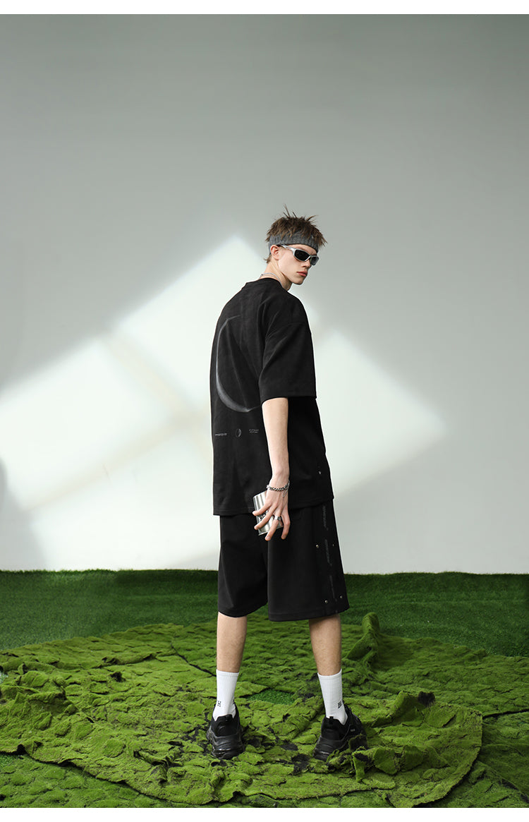 BJHG 3M Reflective Crescent Moon Tee
