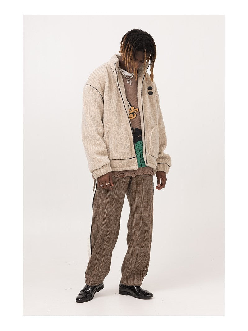 EMPTY REFERENCE Plaid Trousers