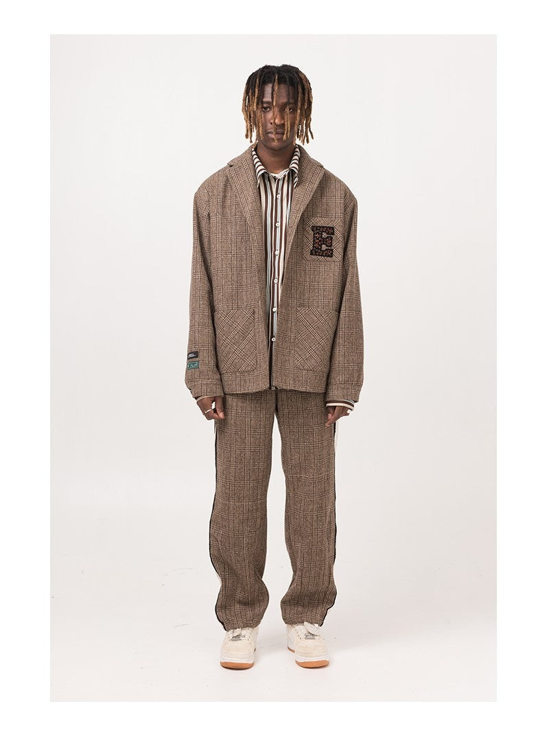 EMPTY REFERENCE Plaid Blazer