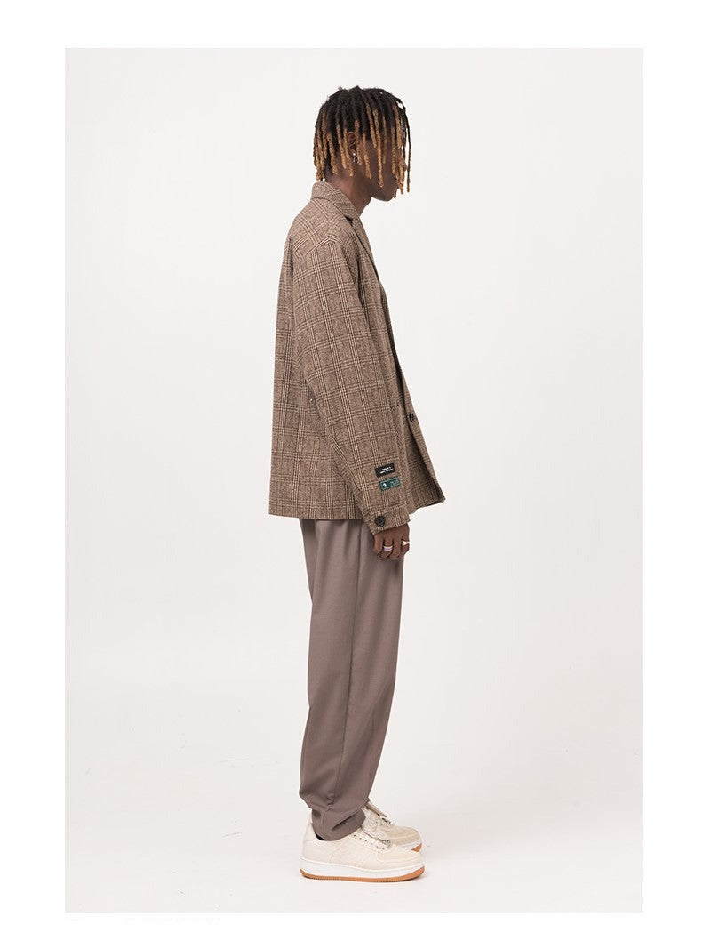 EMPTY REFERENCE Plaid Blazer