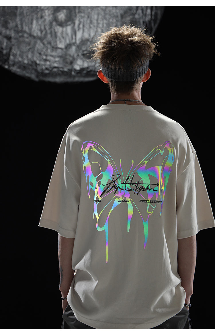 BJHG 3M Reflective Butterfly Tee
