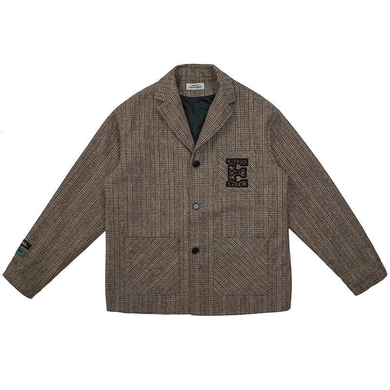 EMPTY REFERENCE Plaid Blazer