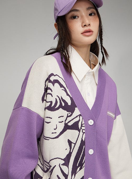 ICONSLAB "Singing Angel" Cardigan