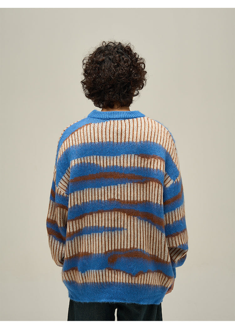 WLNEXT Double Striped Sweater