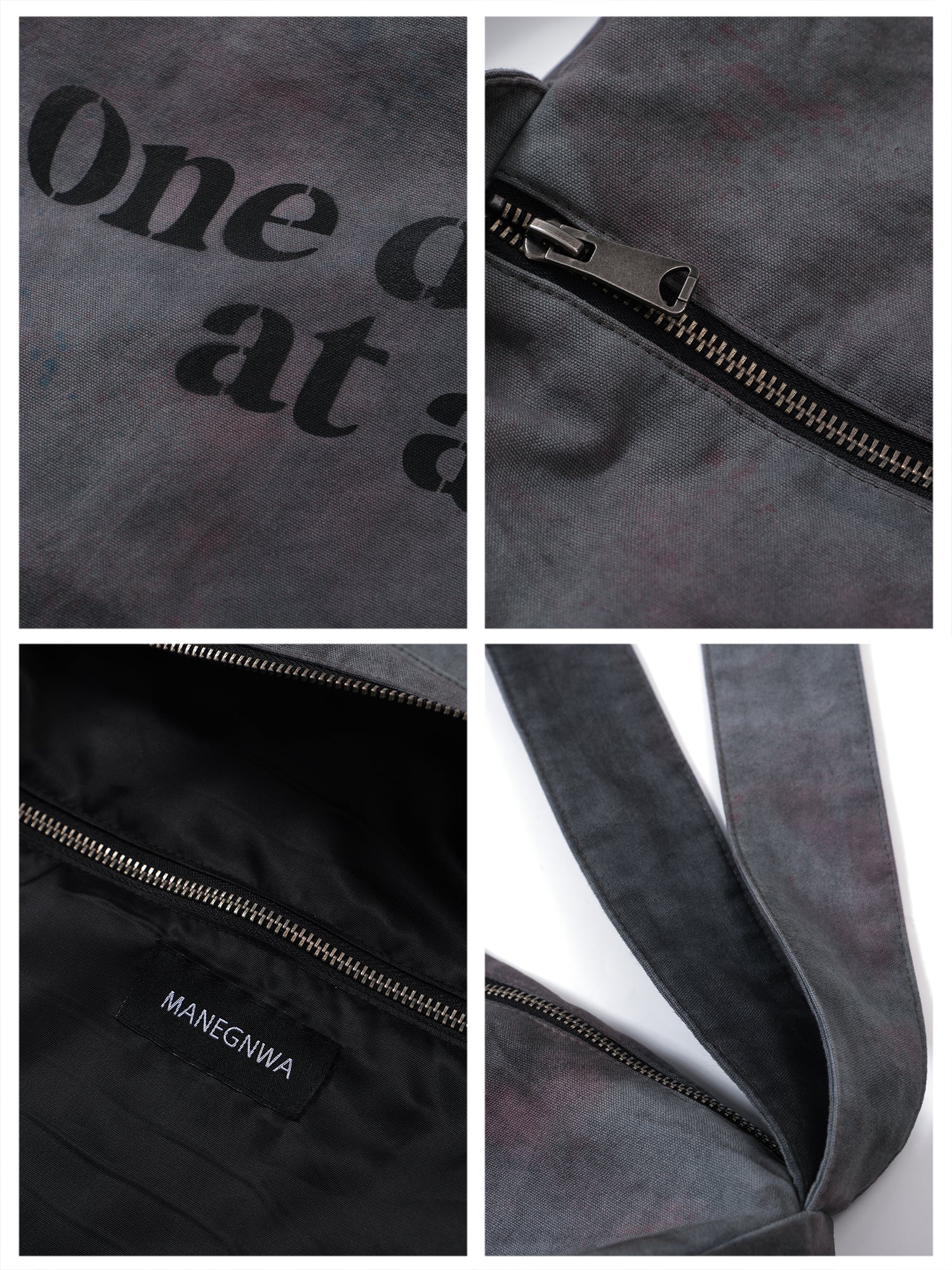 TZ "one day at a time" Rugged Handbag