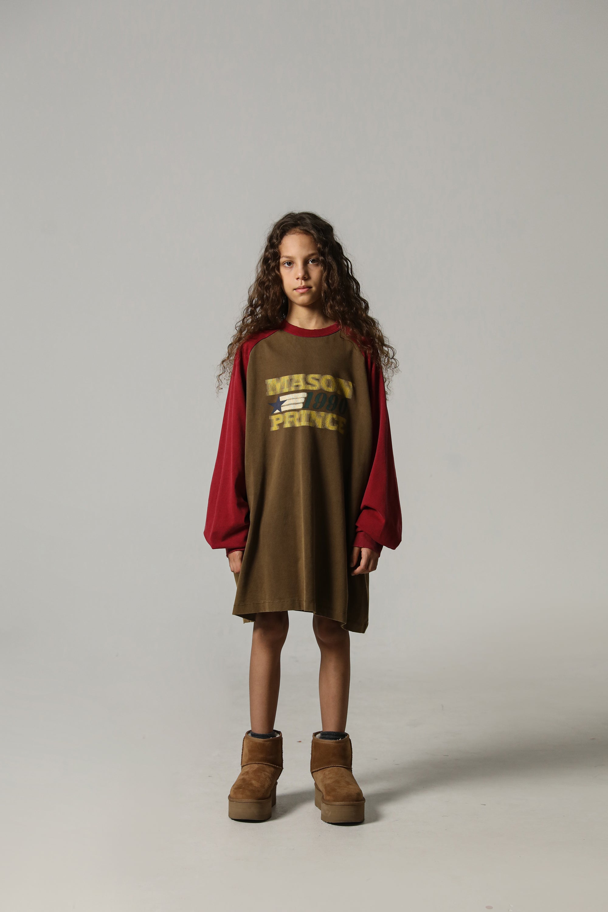 MASONPRINCE "1990" Contrast Long Sleeve