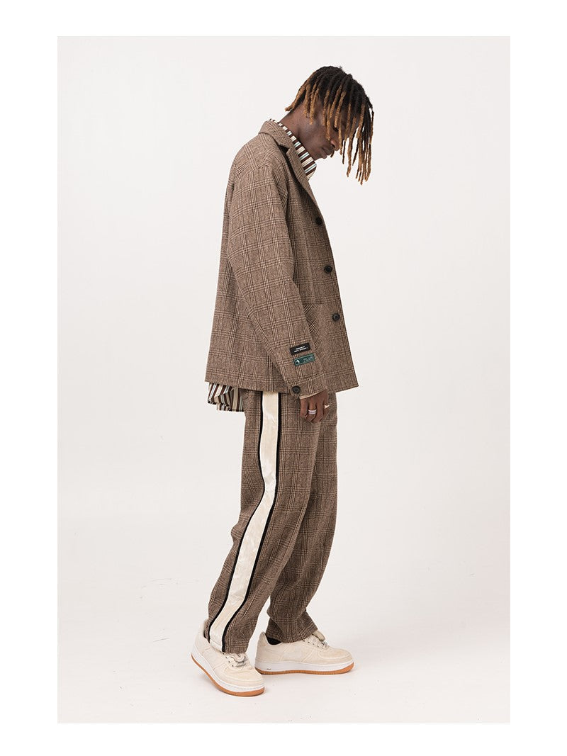 EMPTY REFERENCE Plaid Trousers