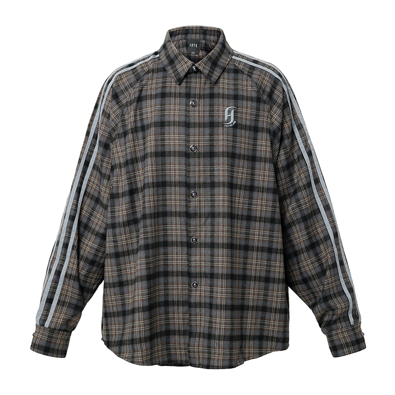 JHYQ Retro Striped Flannel
